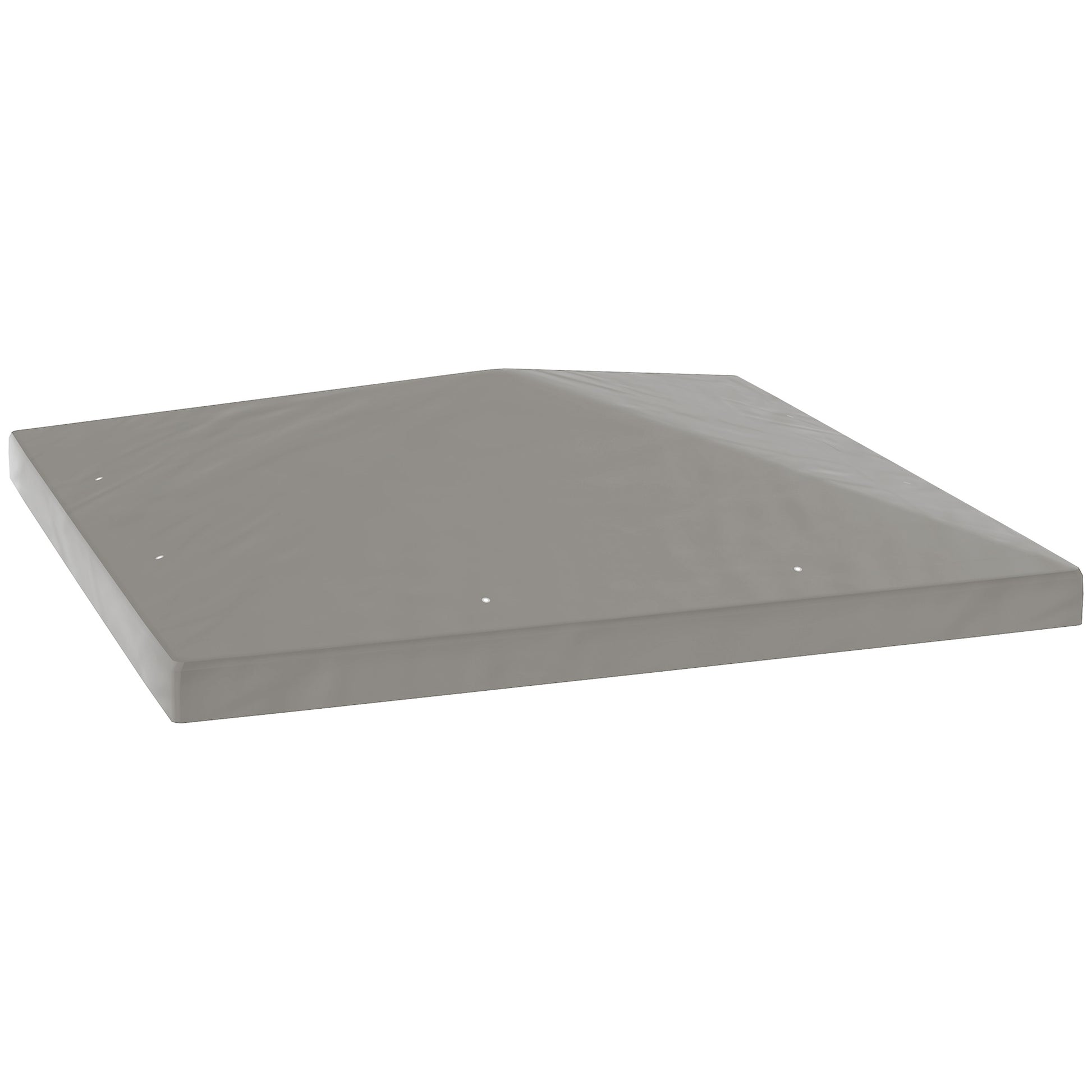 Photo of Outsunny 3 x 3(m) Gazebo Frame Replacement - Grey in Grey colour on a white background