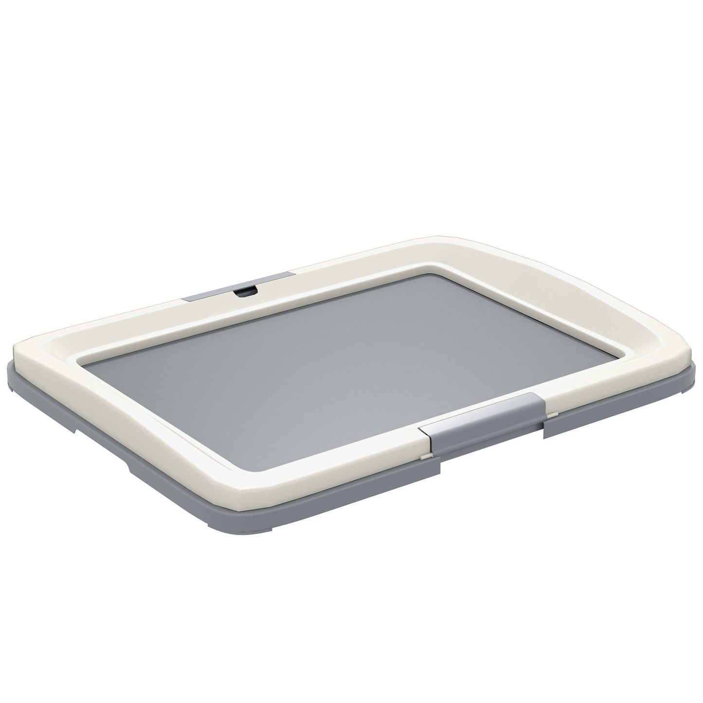 Photo of PawHut Dog Toilet Tray for Training Dogs, Dog Litter Tray for Indoor, Outdoor, 63 x 49 x 6cm in 6cm colour on a white background