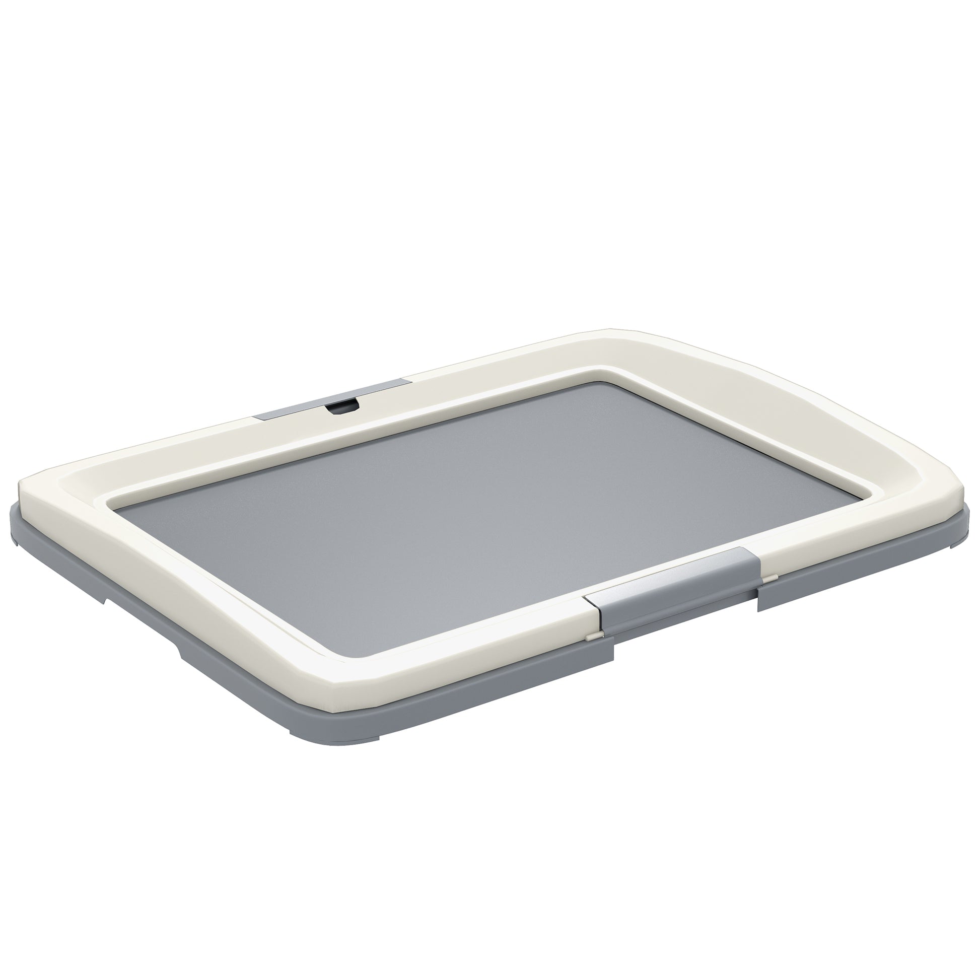 Photo of PawHut Dog Toilet Tray for Training Dogs, Dog Litter Tray for Indoor, Outdoor, 63 x 49 x 6cm in 6cm colour on a white background