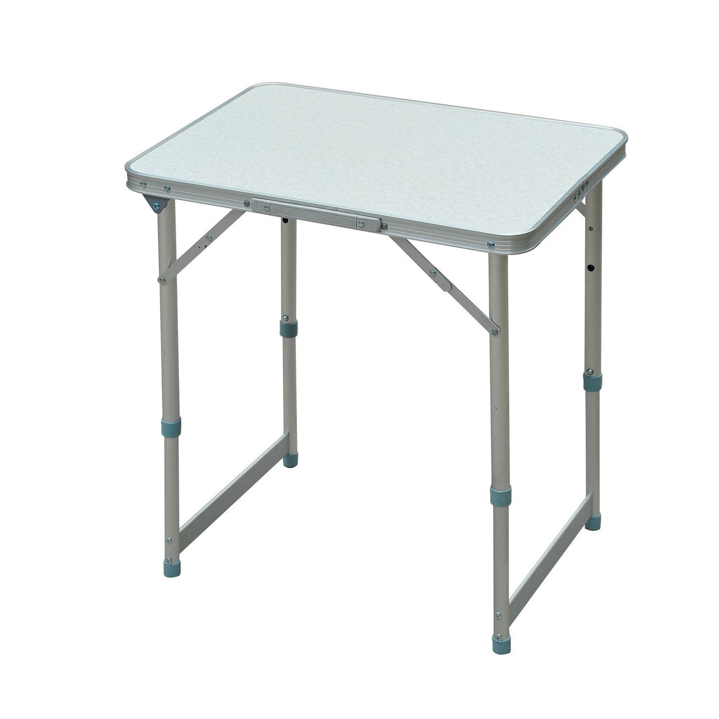 Photo of Outsunny Patio Foldable Picnic Table-Silver in Table-Silver colour on a white background