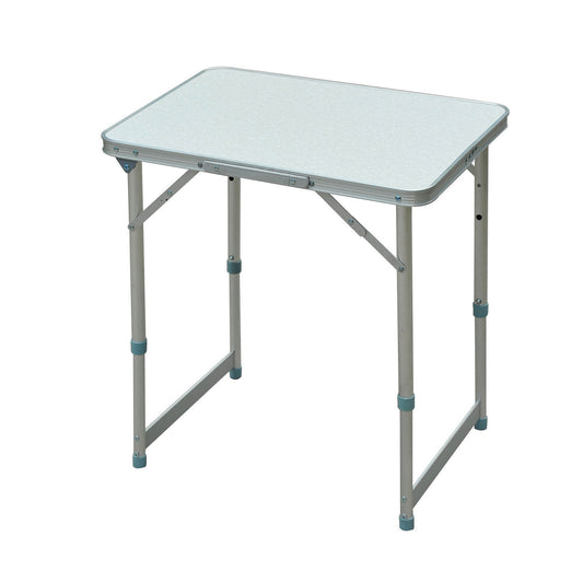 Photo of Outsunny Patio Foldable Picnic Table-Silver in Table-Silver colour on a white background