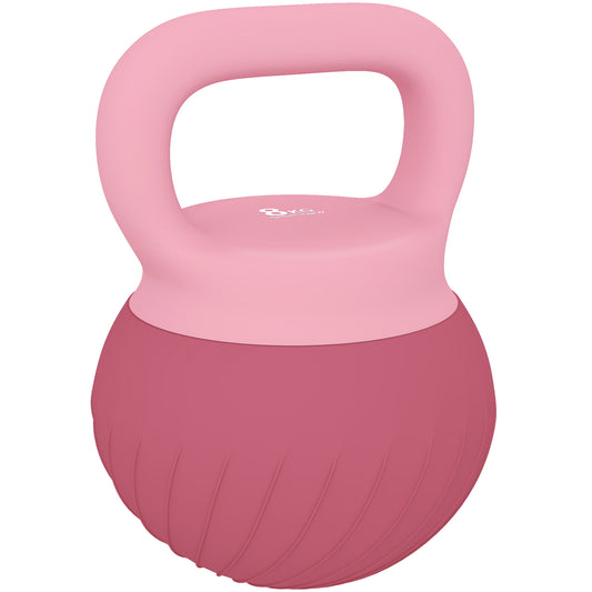 Photo of SPORTNOW Soft Kettlebell, 8kg Kettle Bell with Anti-Slip Grip for Home Gym Weight Lifting and Strength Training in Training colour on a white background