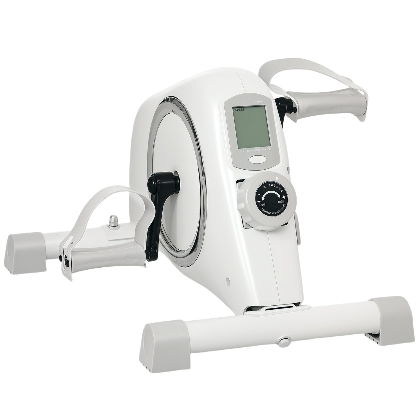 Photo of SPORTNOW Pedal Exerciser with Eight Level Magnetic Resistance, with Eight-Level Magnetic Resistance, White in White colour on a white background