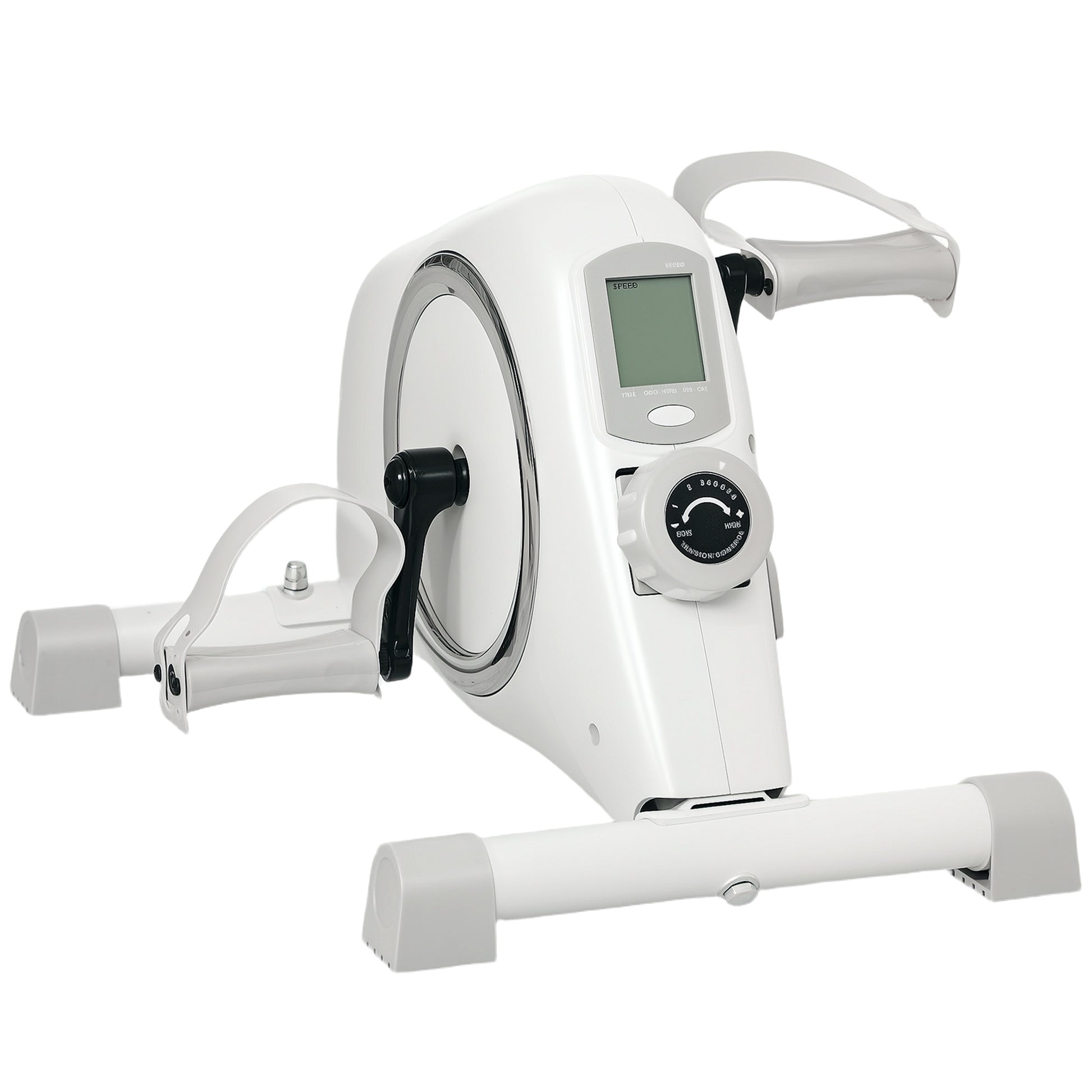 Photo of SPORTNOW Pedal Exerciser with Eight Level Magnetic Resistance, with Eight-Level Magnetic Resistance, White in White colour on a white background