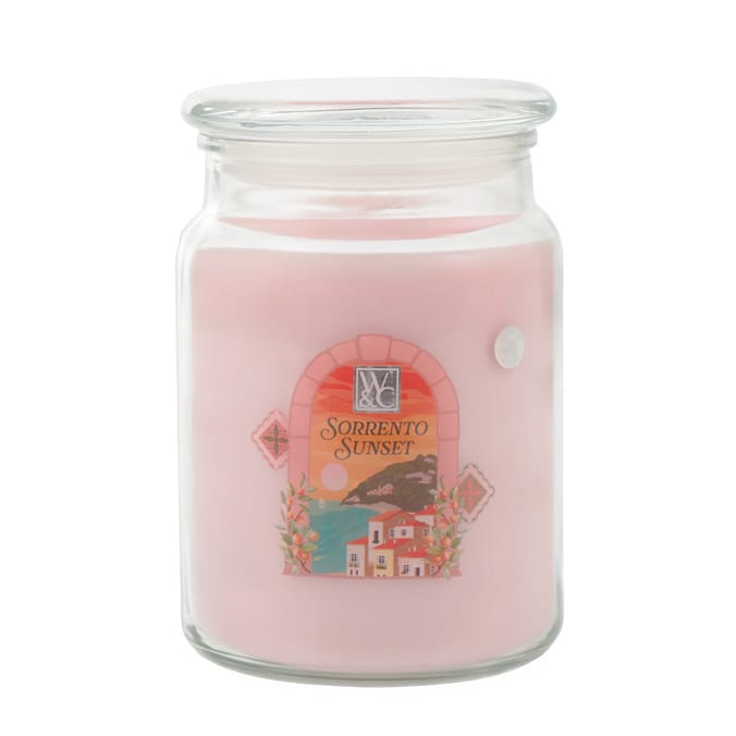 Wickford & Co 18oz Scented Candle – 95hr Burn Time – Long-Lasting Home Fragrance