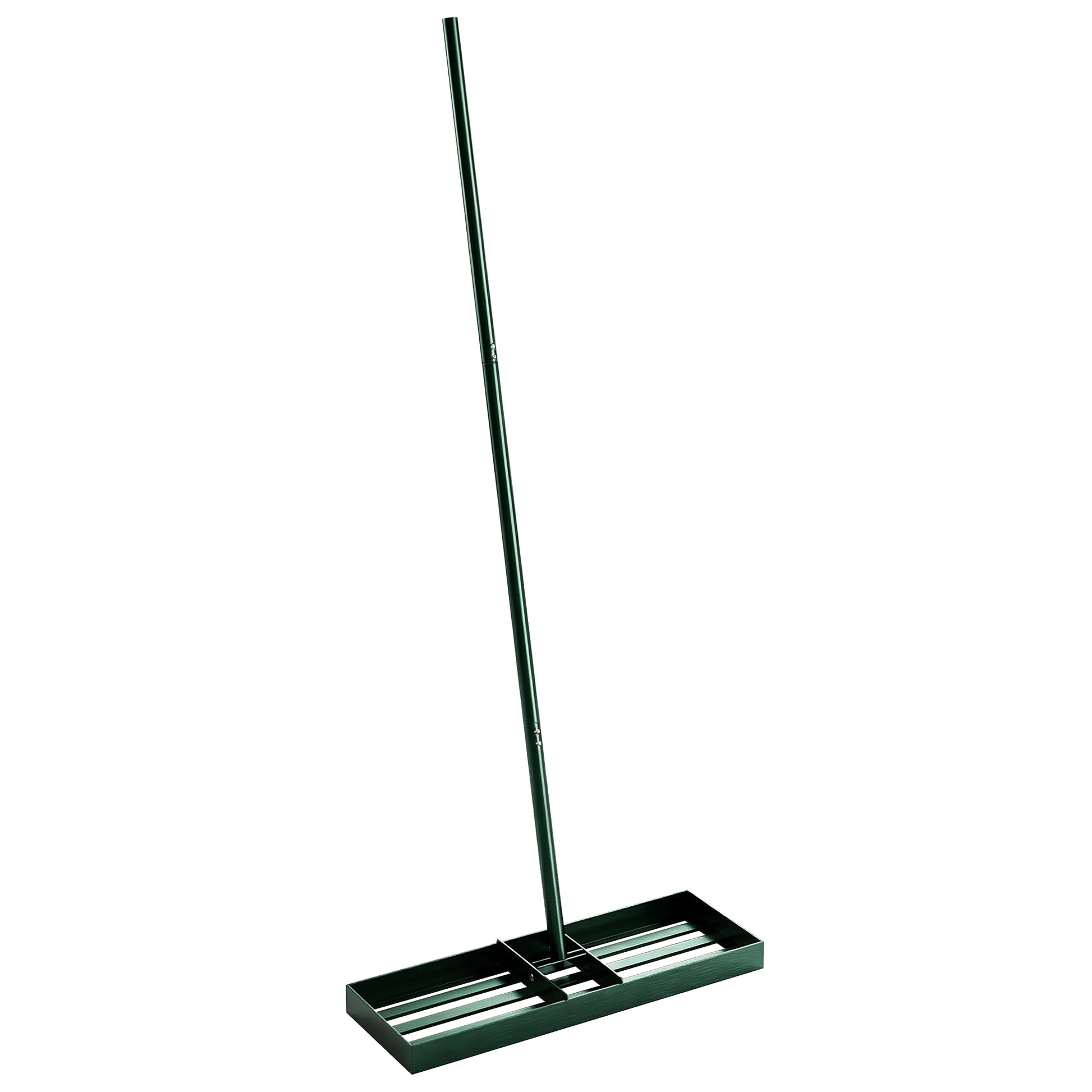 Photo of Outsunny Lawn Levelling Rake, 76 x 26 cm Lawn Leveller Lute with 169 cm Handle for Grass Soil Sand Yard Golf Course in Course colour on a white background