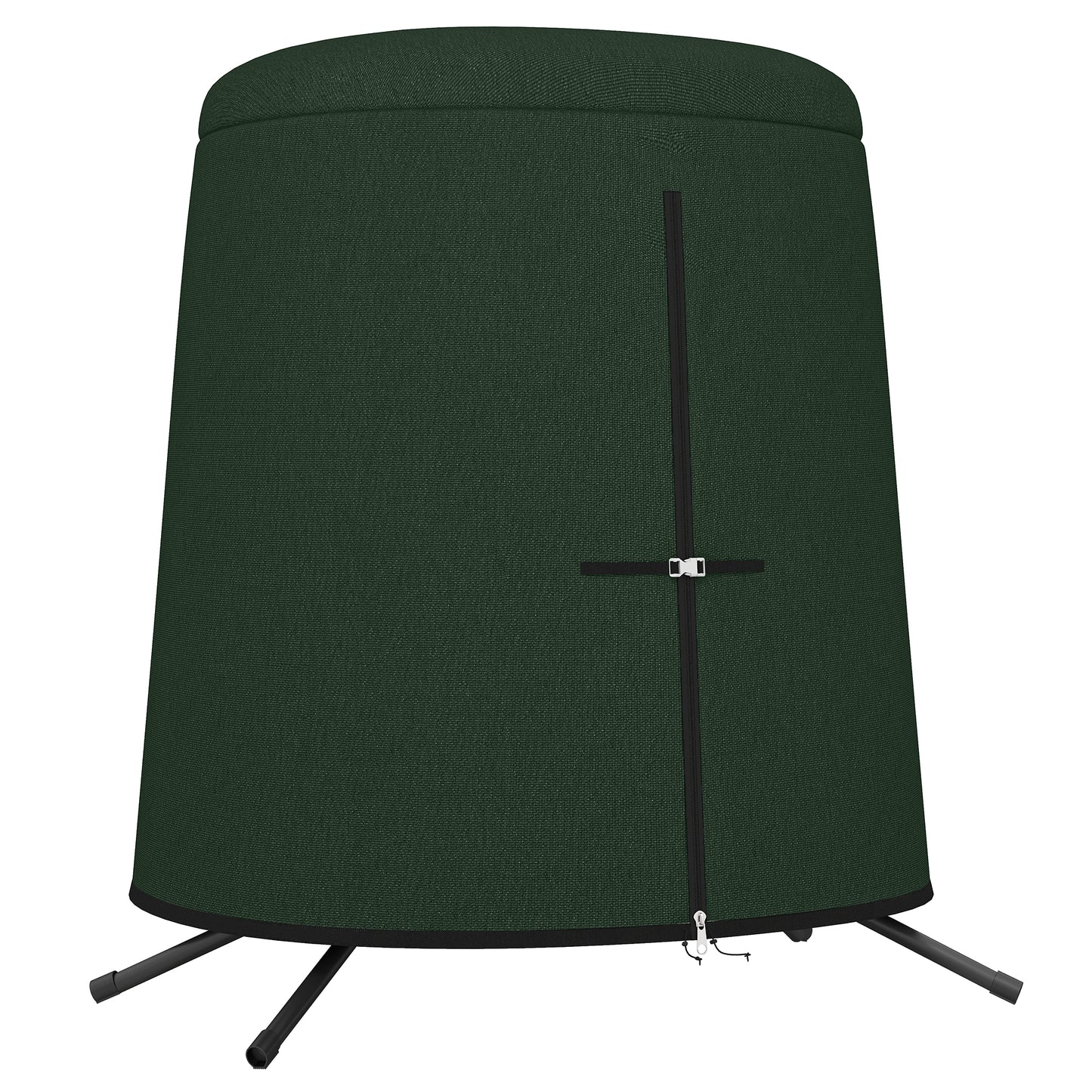 Photo of Outsunny 196 x 230 cm Hanging Egg Chair Protective Cover - Green in Green colour on a white background