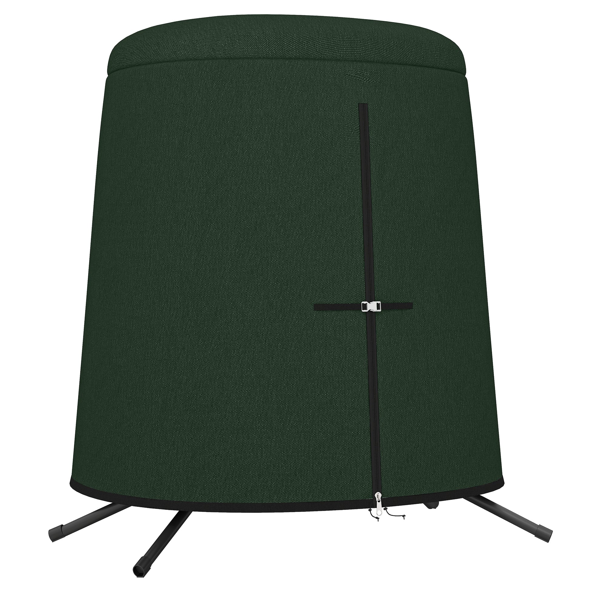 Photo of Outsunny 196 x 230 cm Hanging Egg Chair Protective Cover - Green in Green colour on a white background