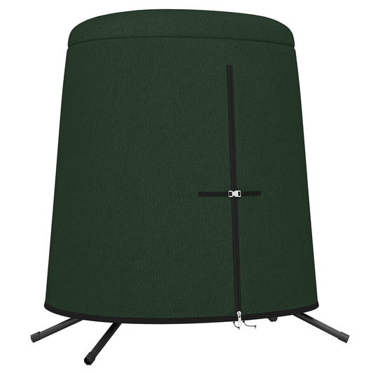 Photo of Outsunny 196 x 230 cm Hanging Egg Chair Protective Cover - Green in Green colour on a white background