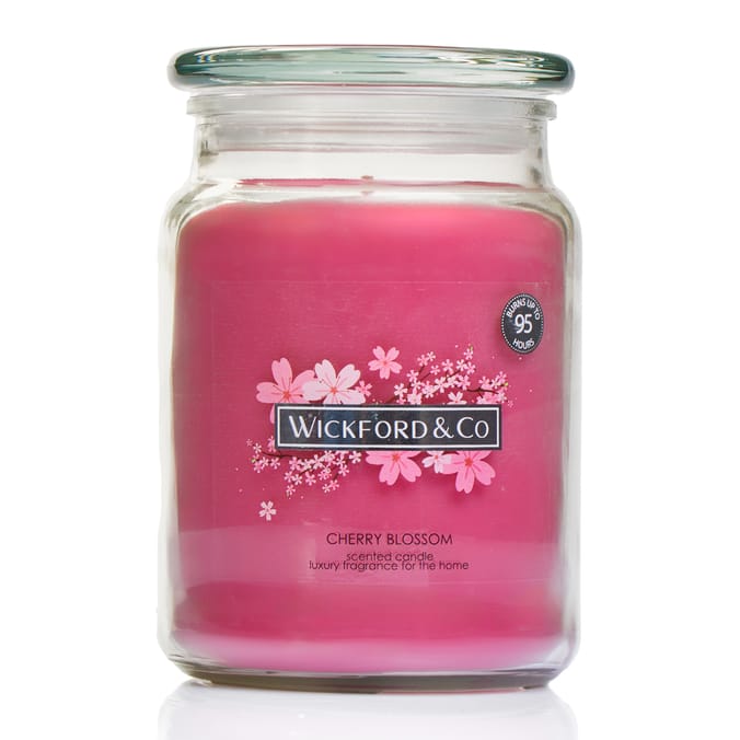 Wickford & Co 18oz Scented Candle – 95hr Burn Time – Long-Lasting Home Fragrance