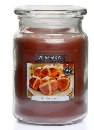 Wickford & Co 18oz Scented Candle – 95hr Burn Time – Long-Lasting Home Fragrance