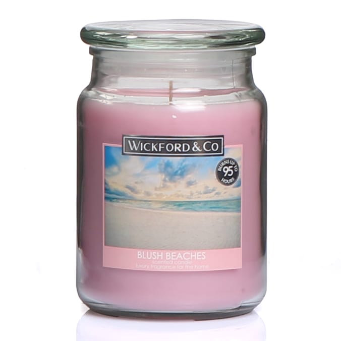 Wickford & Co 18oz Scented Candle – 95hr Burn Time – Long-Lasting Home Fragrance