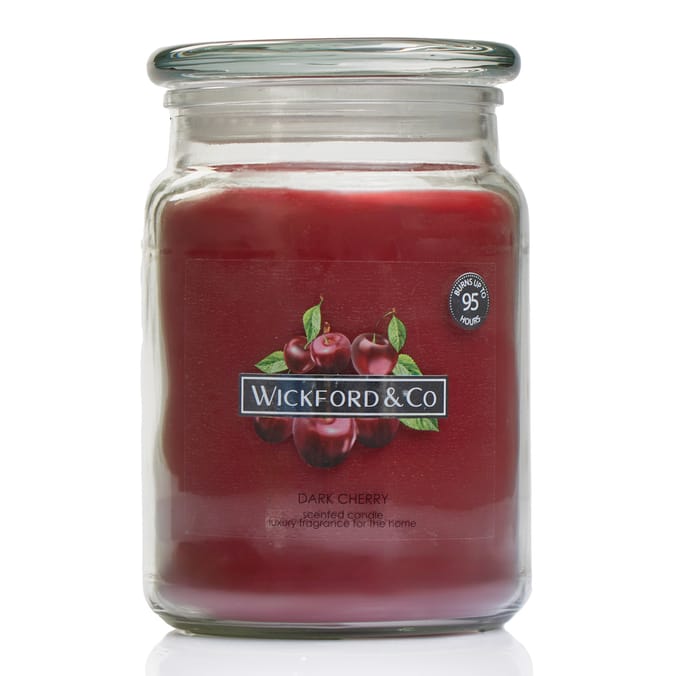 Wickford & Co 18oz Scented Candle – 95hr Burn Time – Long-Lasting Home Fragrance