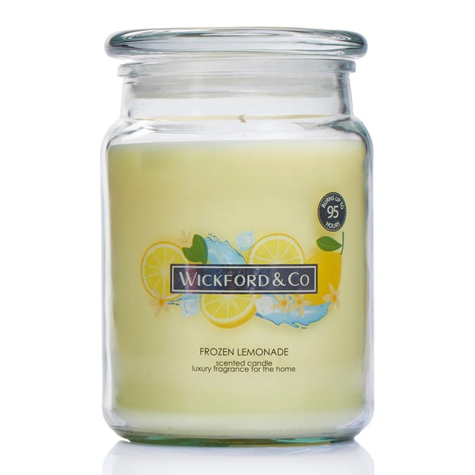 Wickford & Co 18oz Scented Candle – 95hr Burn Time – Long-Lasting Home Fragrance