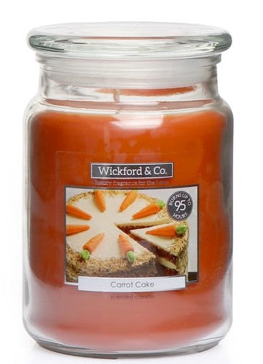 Wickford & Co 18oz Scented Candle – 95hr Burn Time – Long-Lasting Home Fragrance