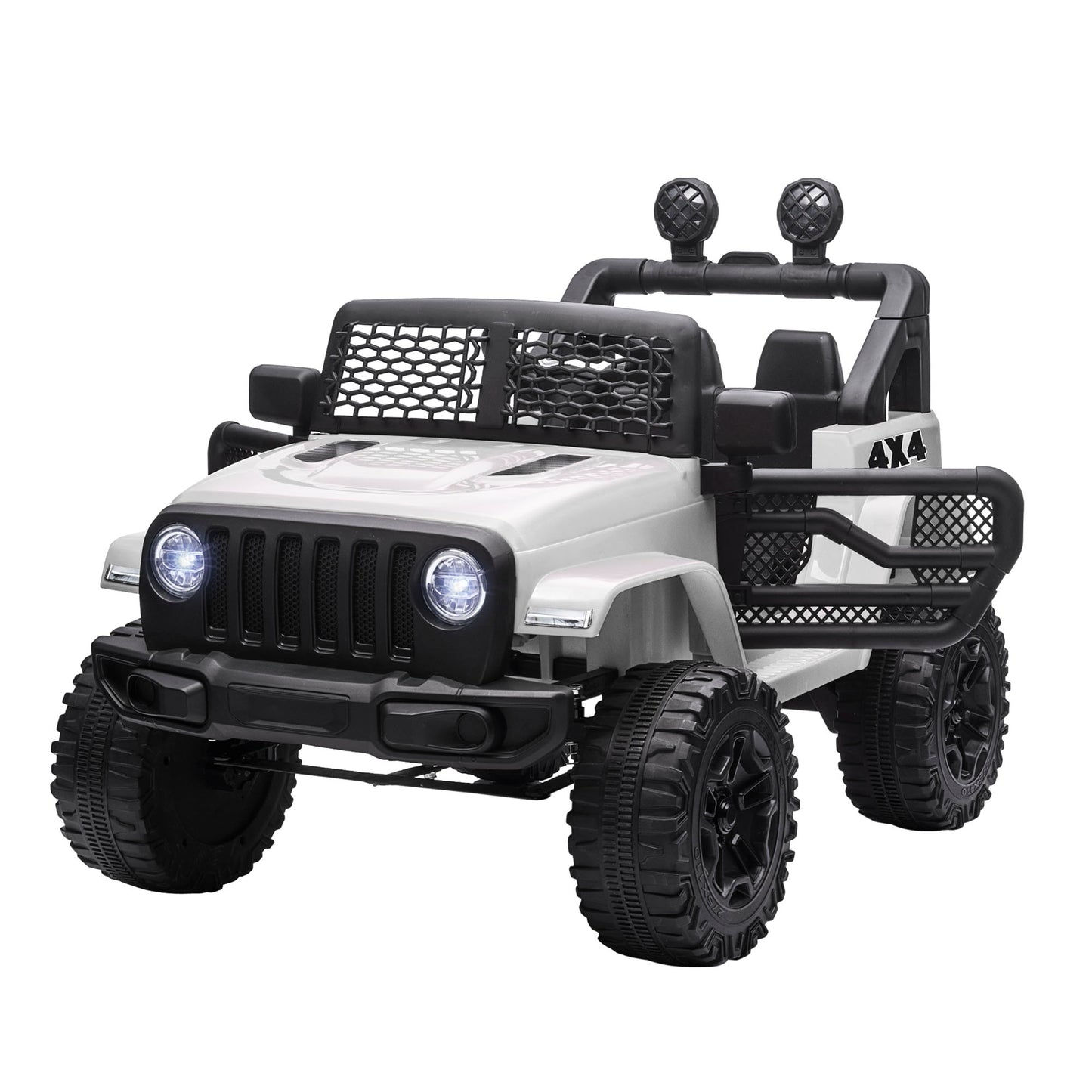 Photo of HOMCOM 12V Kids Electric Ride On Car Truck Toy SUV with Remote Control for 3-6 Yrs in Yrs colour on a white background