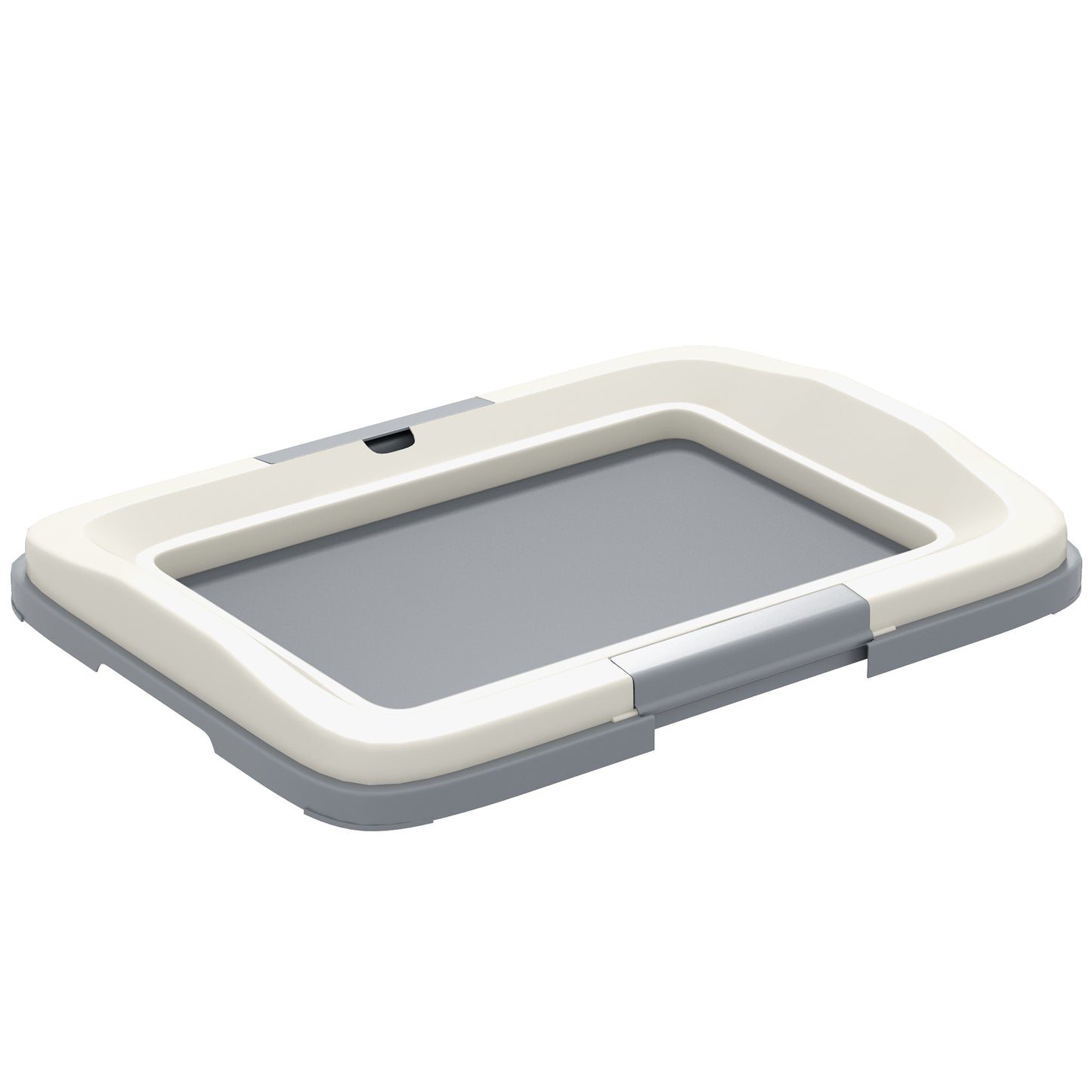 Photo of PawHut Dog Toilet Tray for Training Dogs, Dog Litter Tray for Indoor, Outdoor, 47 x 34 x 6cm in 6cm colour on a white background
