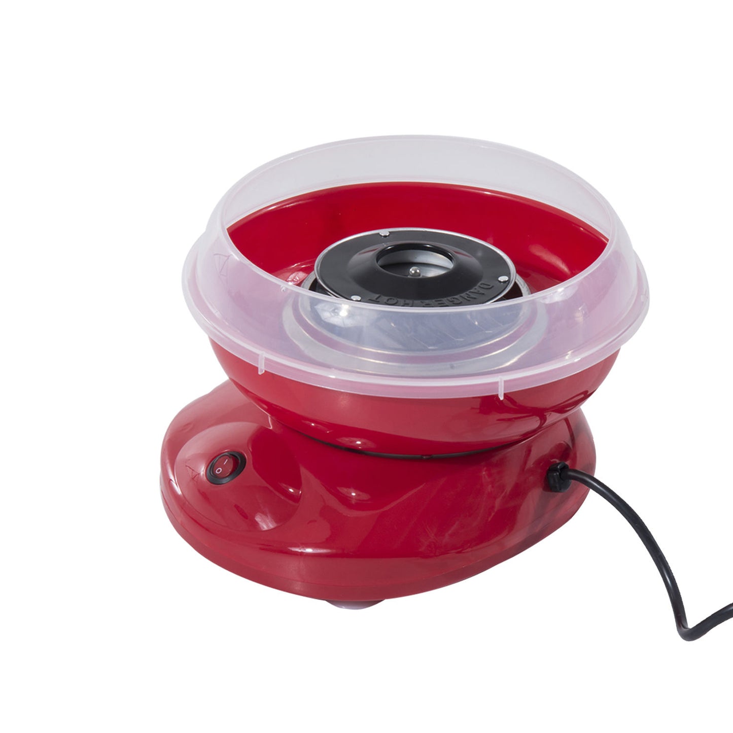 Photo of HOMCOM Candy Floss Machine Electric Cotton Candy Maker Gadgetry 450W (Red) in (Red) colour on a white background