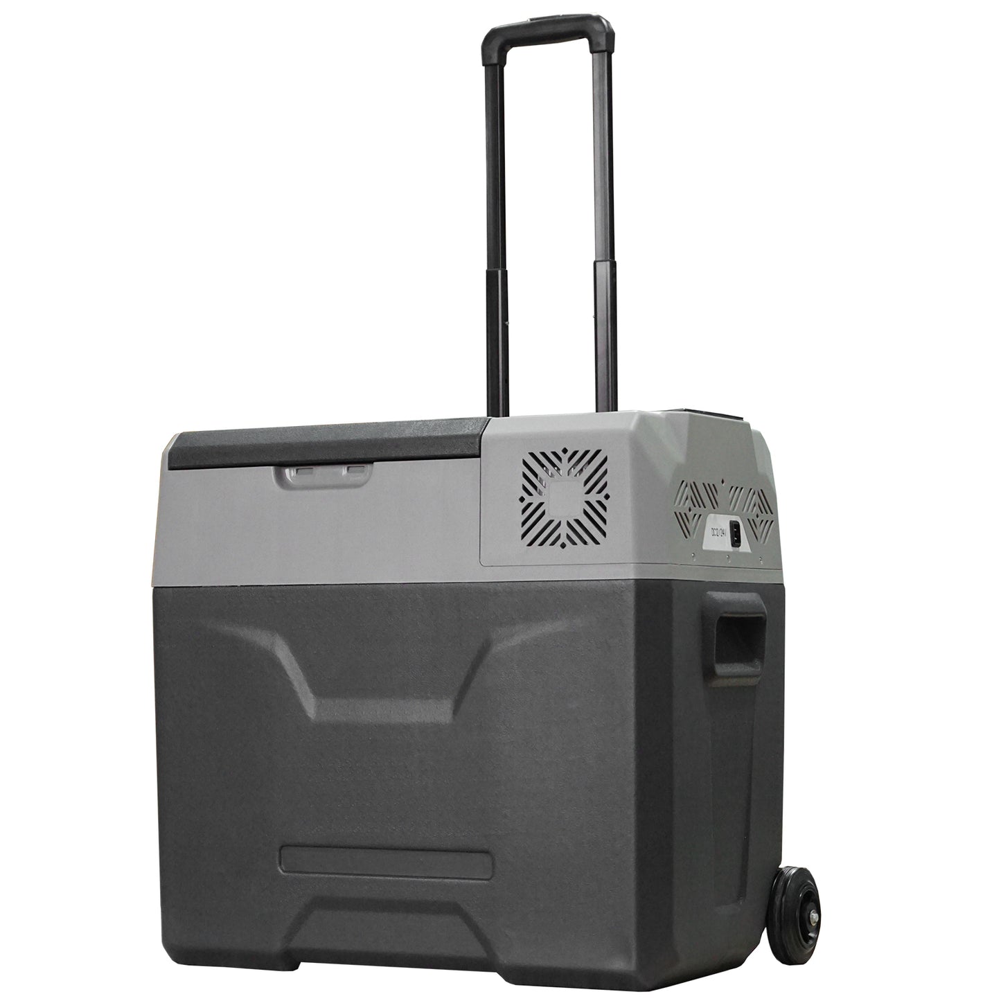 Photo of HOMCOM Car Refrigerator, Portable 12/24V 50 Litre Compressor Fridge Freezer, Electric Cooler Box for Camping, Travel, Picnic, Down to -20℃ in -20℃ colour on a white background