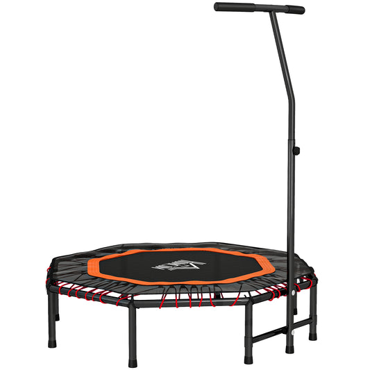 Photo of HOMCOM Fitness Trampoline, Bouncer with Adjustable Handle, Max Load 150 kg in kg colour on a white background