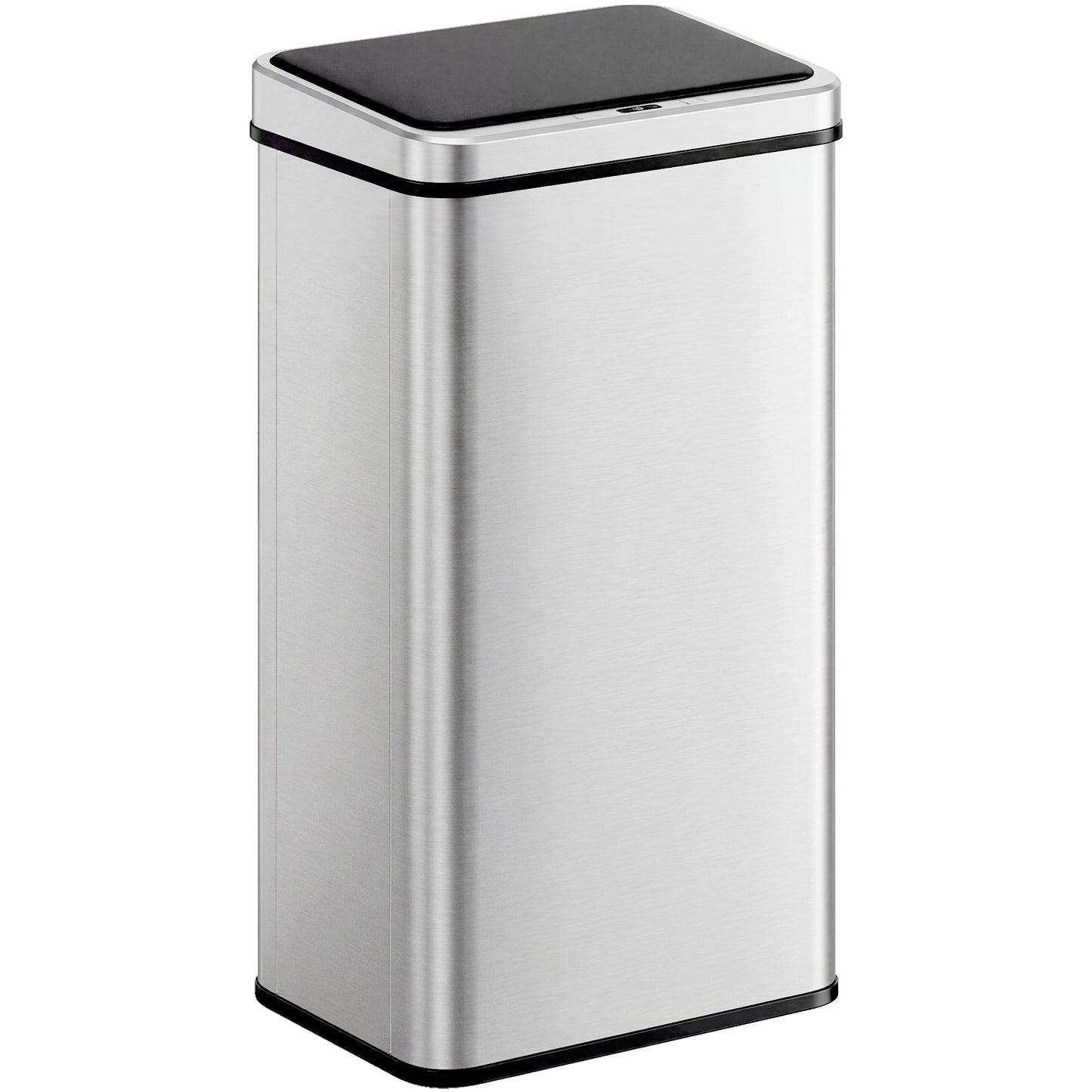 Photo of HOMCOM 50L Sensor Bin with Soft-Close Lid, Stainless Steel Automatic Touchless Motion Sensor Kitchen Bin, Silver Tone in Tone colour on a white background