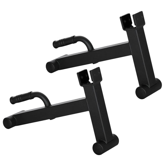 Photo of SPORTNOW 2Pcs Barbell Jack, Deadlift Jack with Non-Slip Handle and Plastic Padding, Easy Loading and Unloading 400kg Barbell Plates, for Home Gym, Deadlifting Weight Training in Training colour on a white background