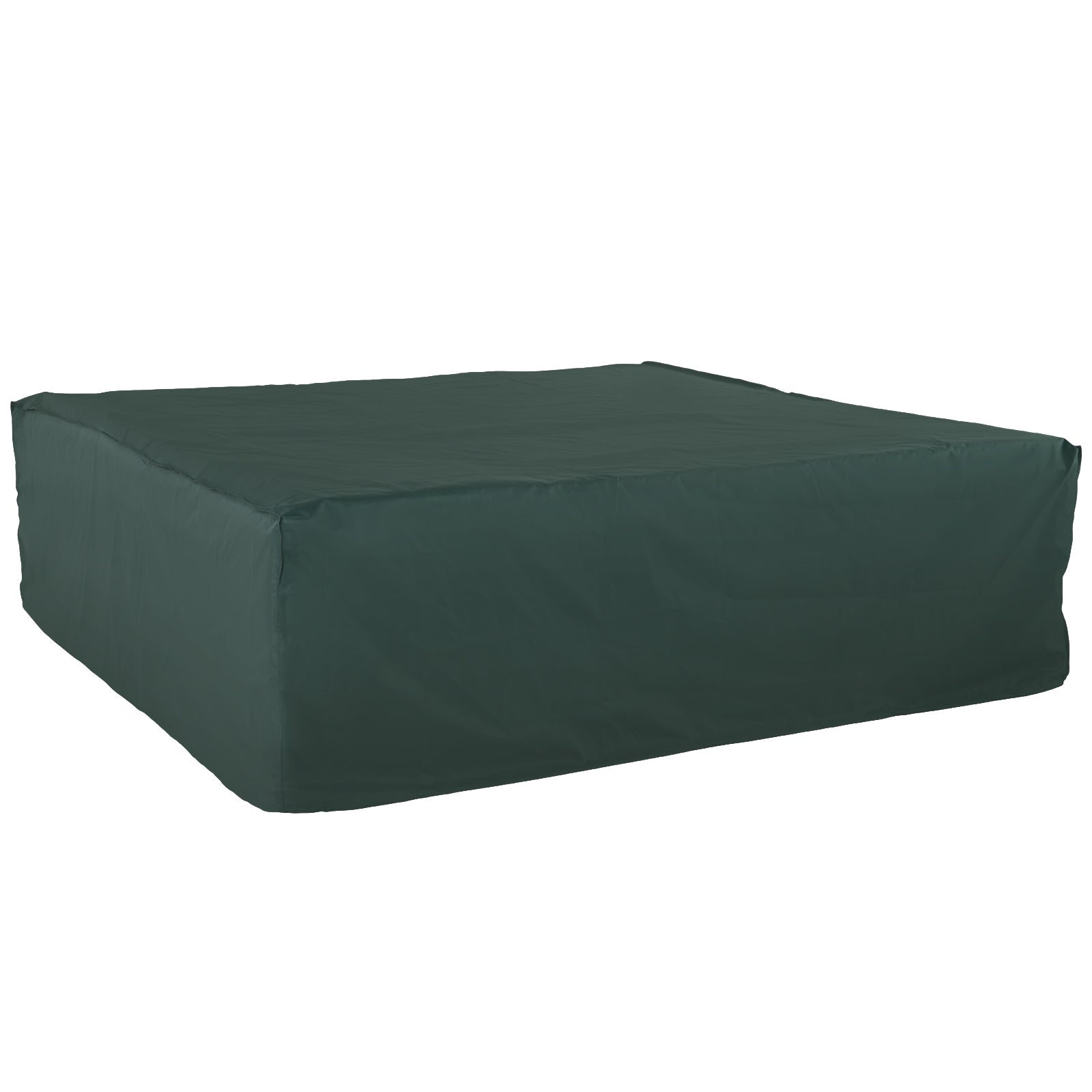 Photo of Outsunny Large Patio Garden Furniture Set Cover 600D Oxford Square Waterproof, 230 x 230 x 70 cm, Green in Green colour on a white background