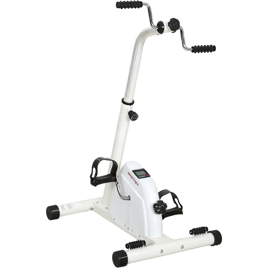 Photo of SPORTNOW Seated Pedal Exerciser with Dual Massage and Adjustable Height in Height colour on a white background