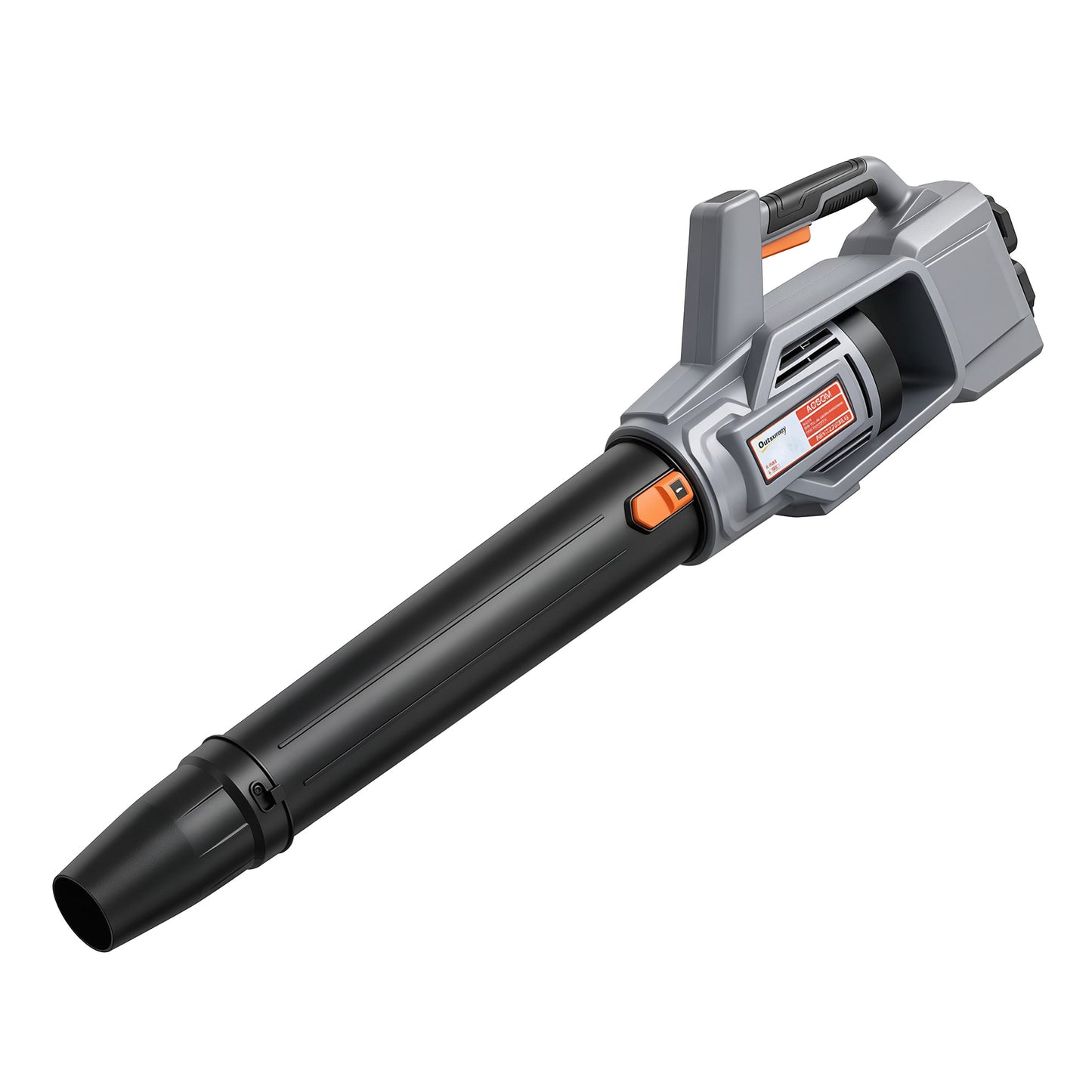 Photo of Outsunny Leaf Blower Cordless with 2 x 4000mAh Batteries & Charger, 36V Lightweight Garden Blower with 1000W Brushless Motor in Motor colour on a white background