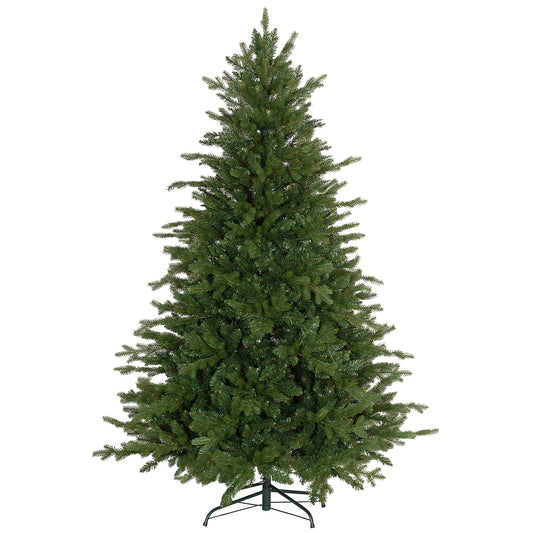 Photo of HOMCOM 6ft Bare Artificial Christmas Tree, with 1821 Tips - Green in Green colour on a white background