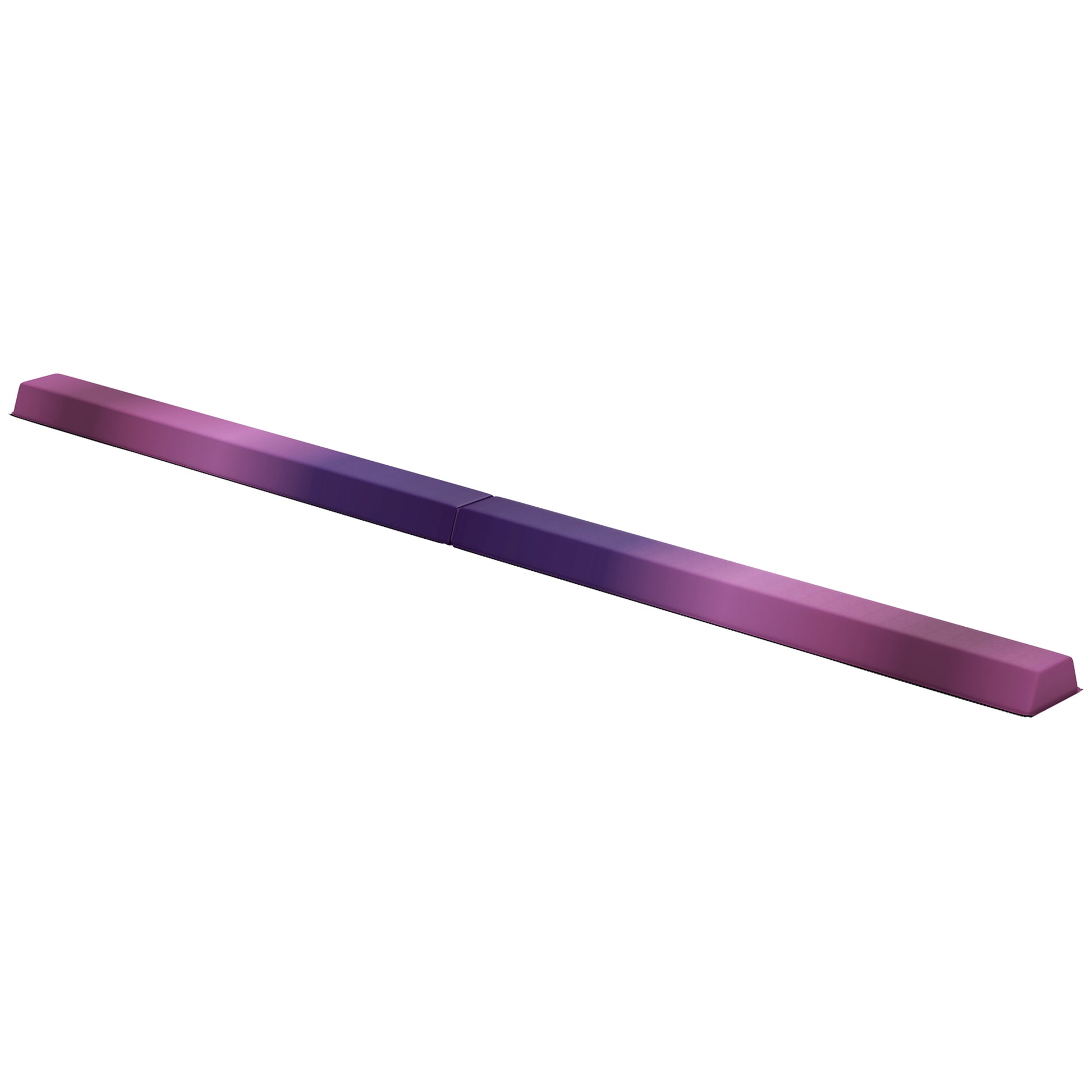 Photo of SPORTNOW 7.7ft Folding Gymnastics Beam, Floor Balance Beam for Kids with Anti-Slip Base, Gymnastics Equipment for Home, Purple in Purple colour on a white background