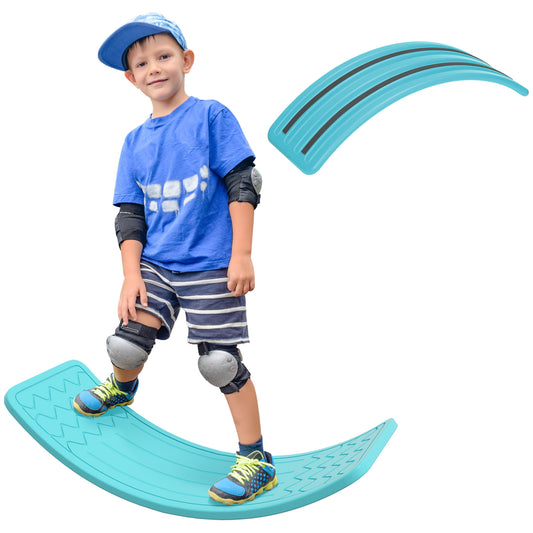 Photo of ZONEKIZ Balance Board, Kids Wobble board, for Ages 3-6 Years - Blue in Blue colour on a white background
