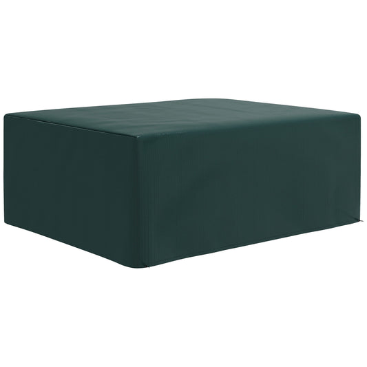 Photo of Outsunny Garden Furniture Cover, Waterproof Anti-UV Large Protective Patio Set Covers, 235 x 190 x 90cm, Green in Green colour on a white background