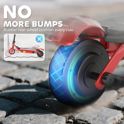 AIYAPLAY scooter rear wheel with rubber cushion