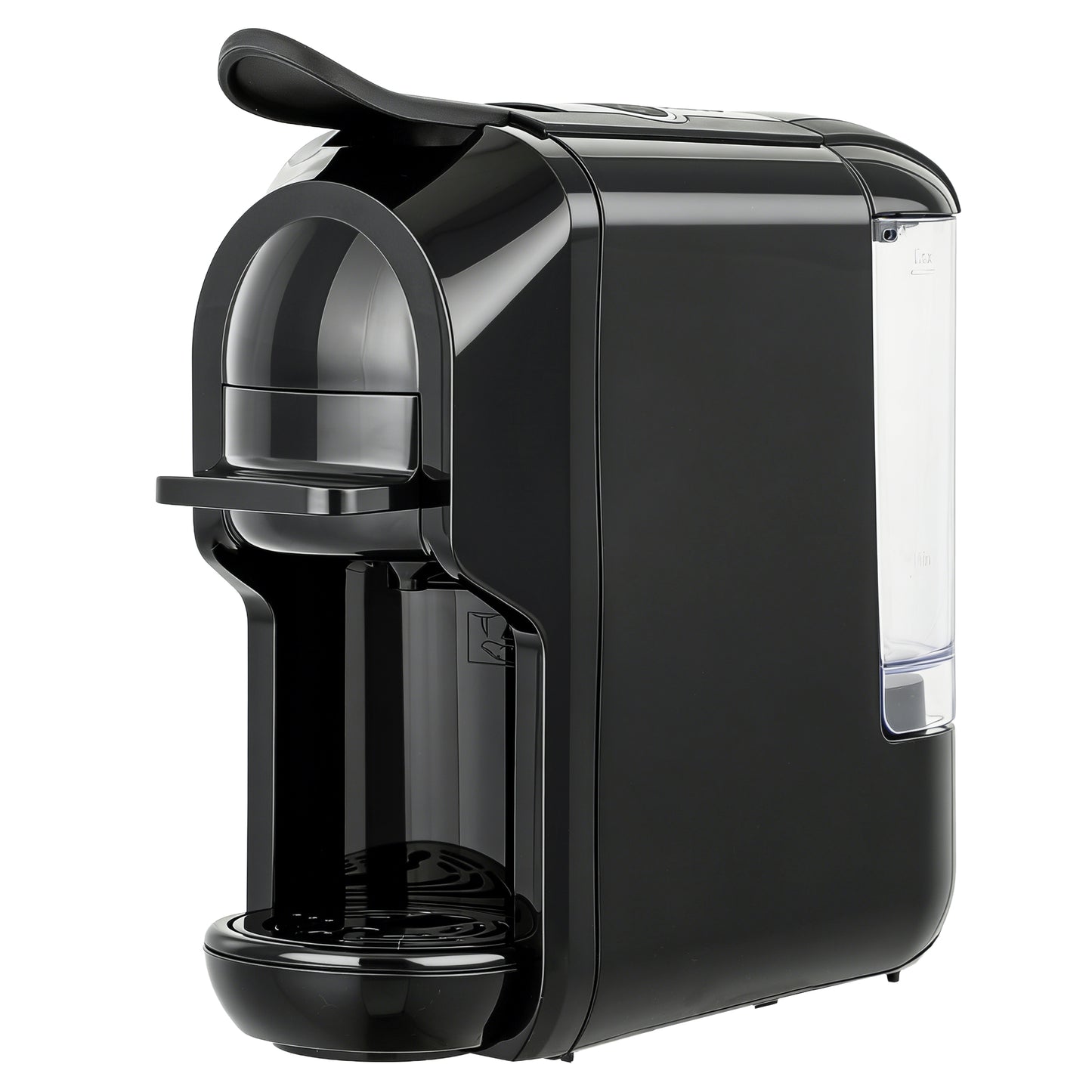 Photo of HOMCOM Pod Coffee Machine for Nespresso, Dolce Gusto Capsule & Ground Coffee, Small Semi Automatic Coffee Maker, 19 Bar, 0.6L in 0.6L colour on a white background