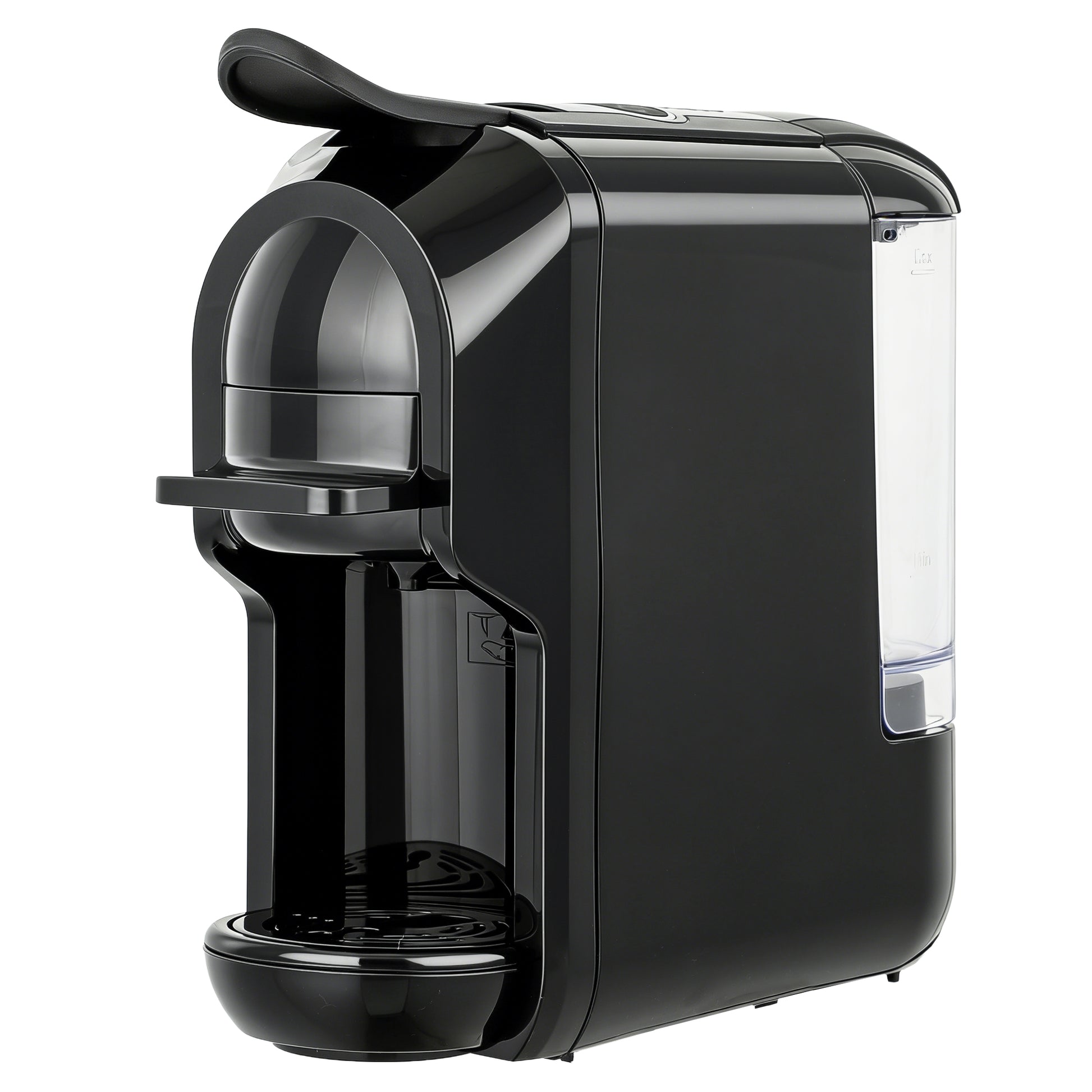 Photo of HOMCOM Pod Coffee Machine for Nespresso, Dolce Gusto Capsule & Ground Coffee, Small Semi Automatic Coffee Maker, 19 Bar, 0.6L in 0.6L colour on a white background