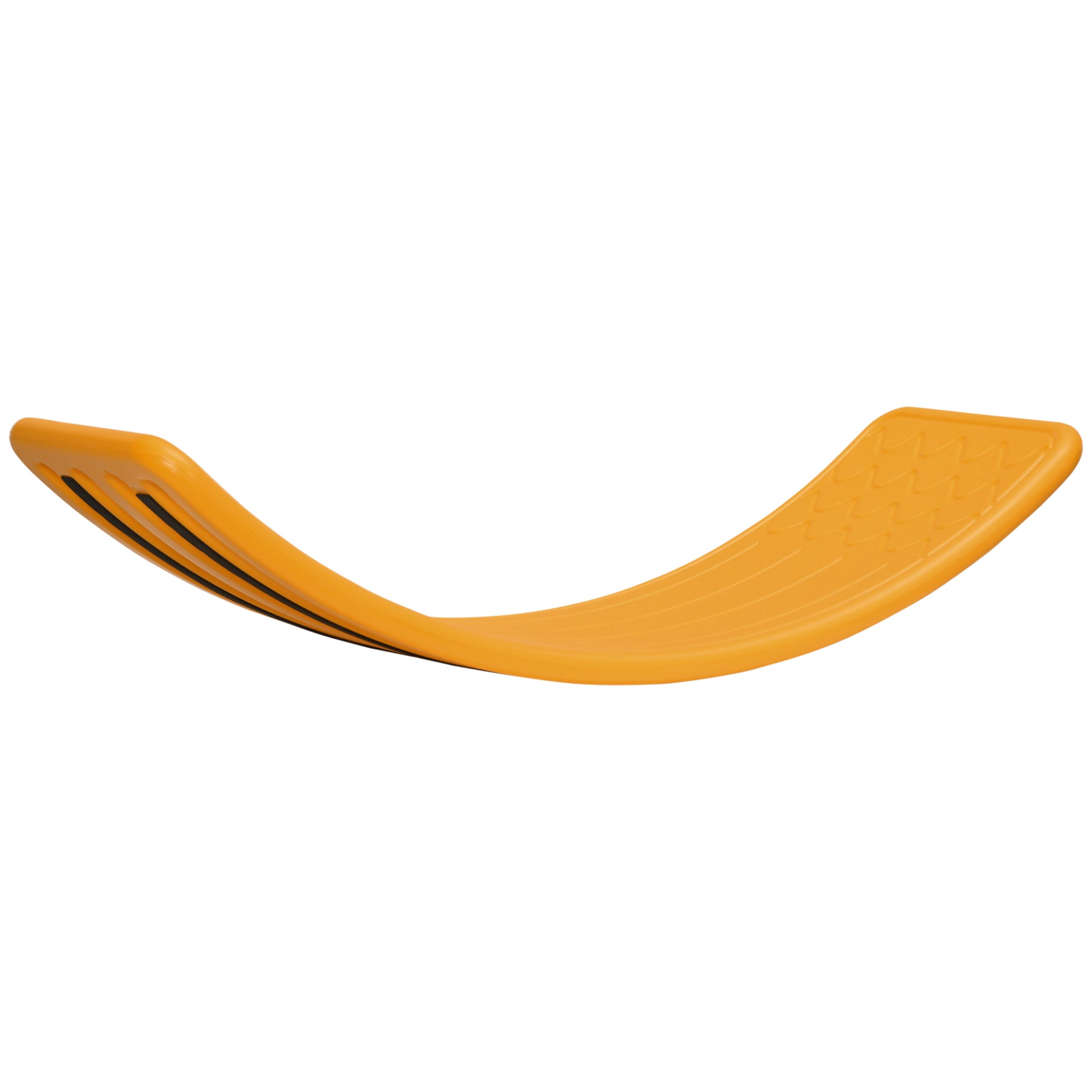 Photo of ZONEKIZ Balance Board Kids Wobble Board, Stepping Stone, Montessori Toy for Children, Nursery Toy, for Ages 3-6 Years, 82 x 27.5 x 19.5cm - Orange in Orange colour on a white background