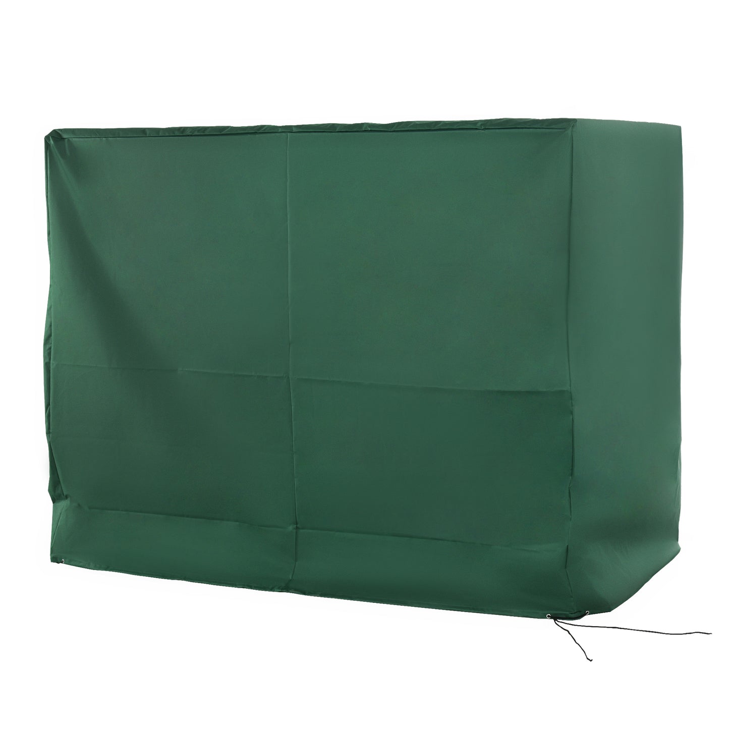 Photo of Outsunny 3-Seat Outdoor Garden Swing Chair Protective Cover Water UV Resistant, 240L x 133Wcm, Green in Green colour on a white background