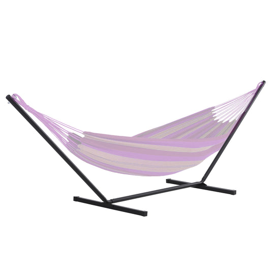 Photo of Outsunny 3.6m Extra-long Universal Hammock Stand Metal Frame Garden Camping Picnic Outdoor Patio Replacement – Stand Only in Only colour on a white background