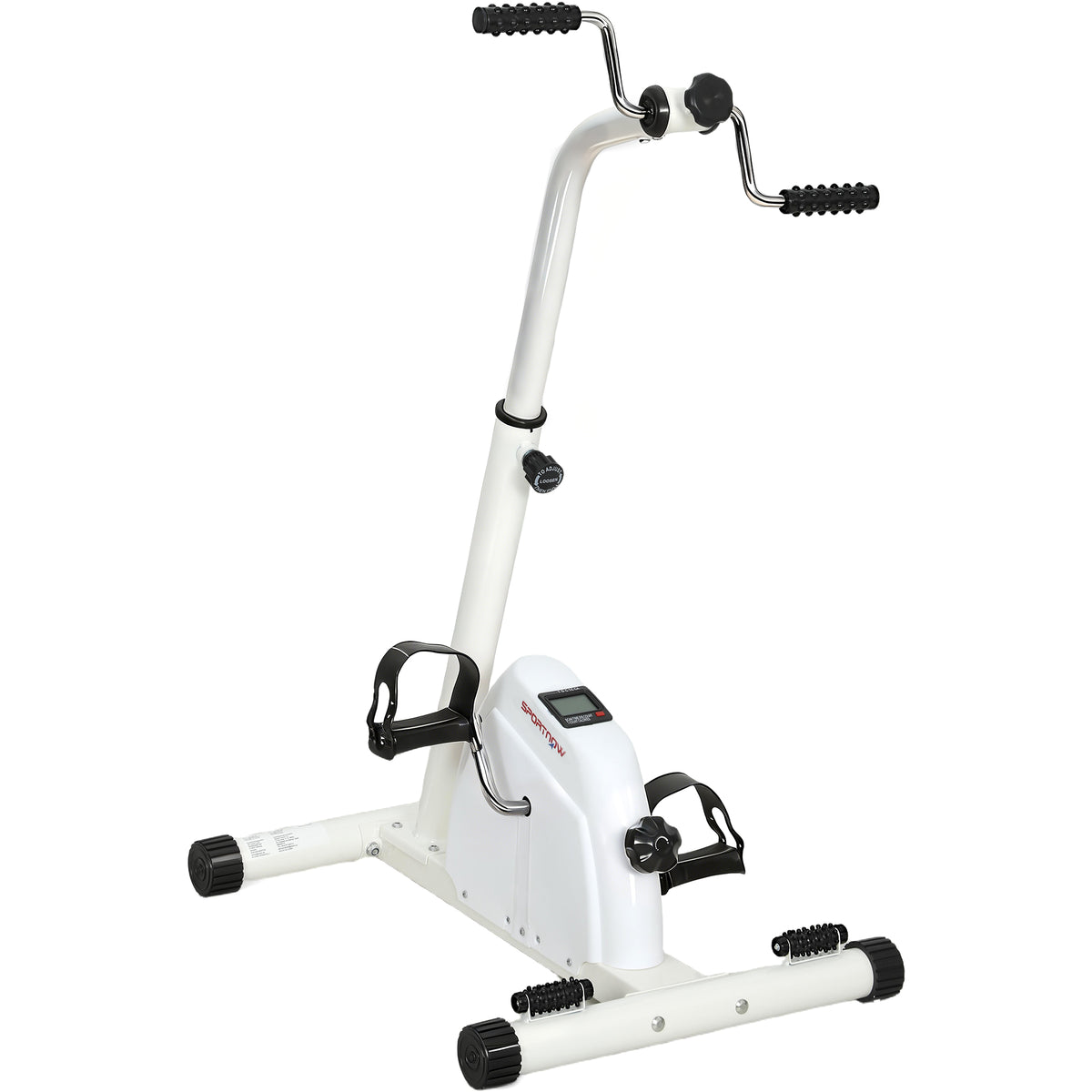 Photo of SPORTNOW Seated Pedal Exerciser with Dual Massage and Adjustable Height in Height colour on a white background