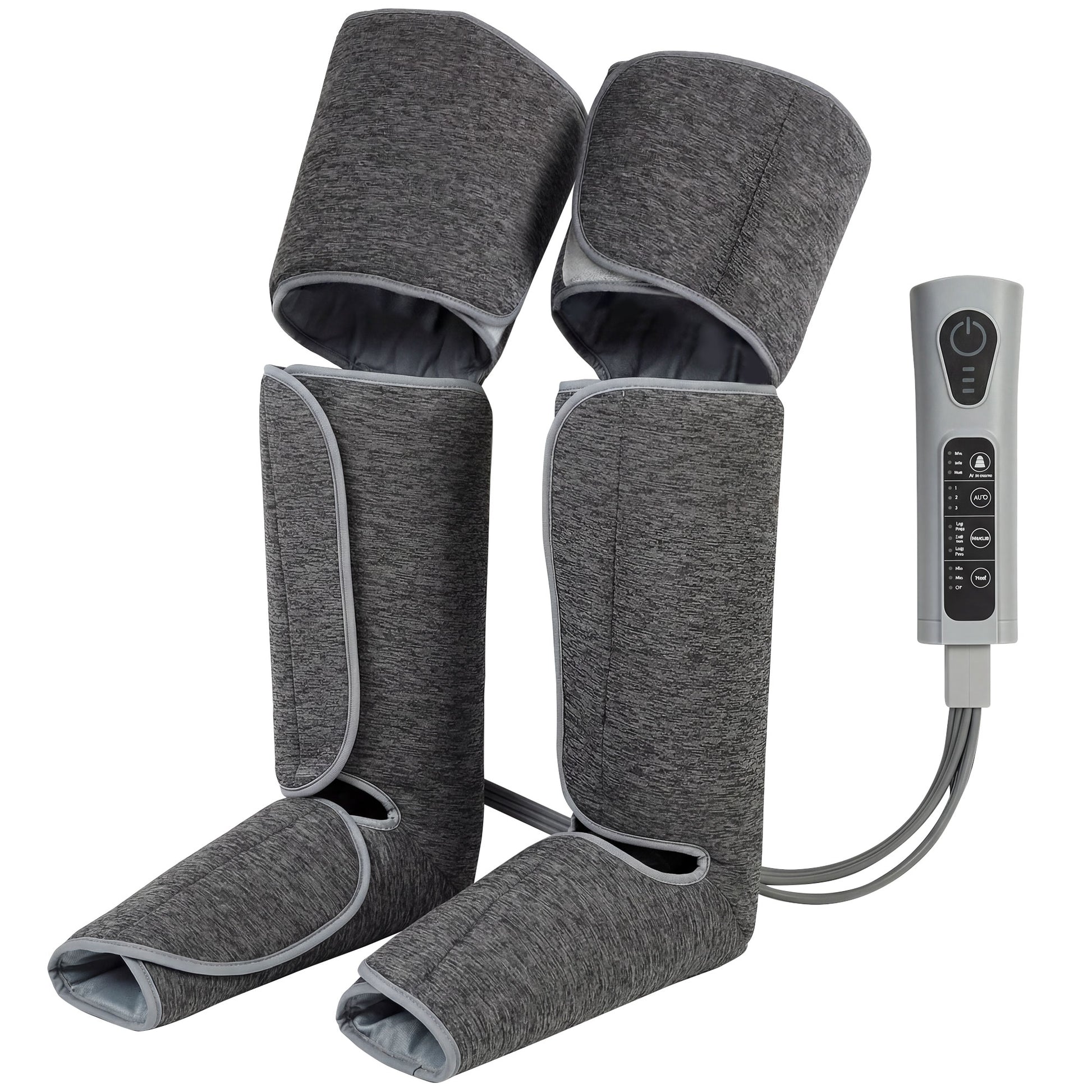 Photo of HOMCOM Leg Massager with Heat, Compression, 3 Auto Modes & 3 Intensities,  Foot and Calf Massage Machine in Machine colour on a white background