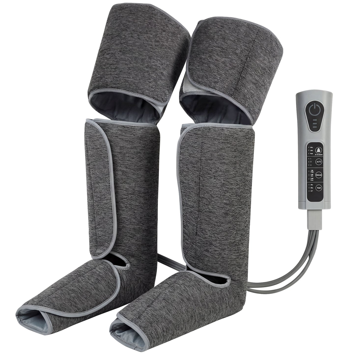 Photo of HOMCOM Leg Massager with Heat, Compression, 3 Auto Modes & 3 Intensities,  Foot and Calf Massage Machine in Machine colour on a white background