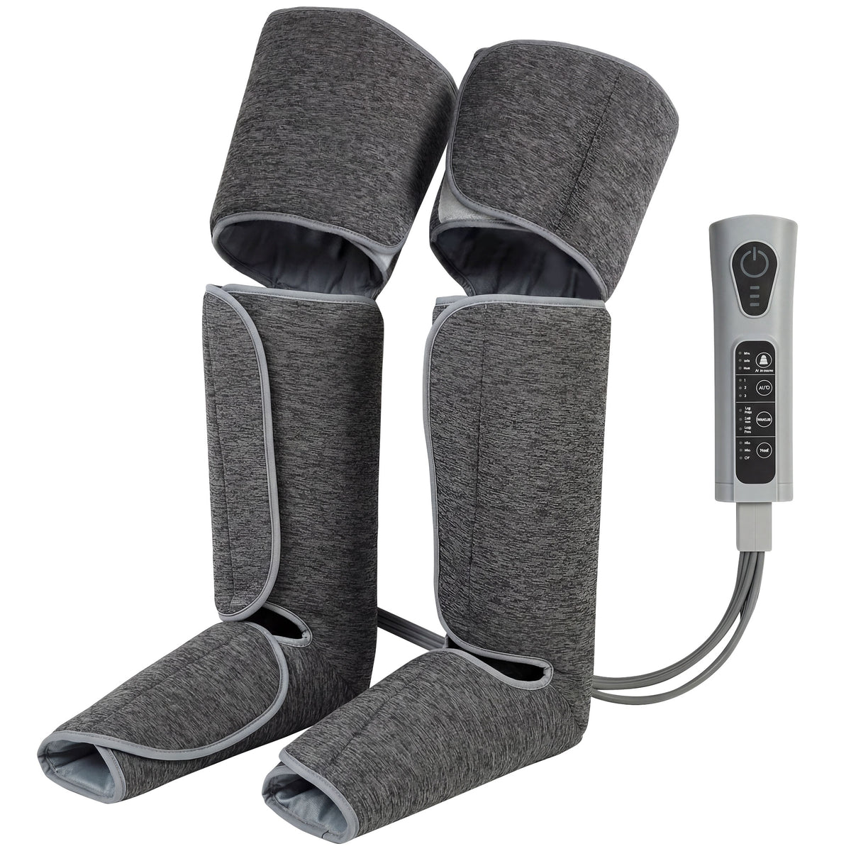 Photo of HOMCOM Leg Massager with Heat, Compression, 3 Auto Modes & 3 Intensities,  Foot and Calf Massage Machine in Machine colour on a white background