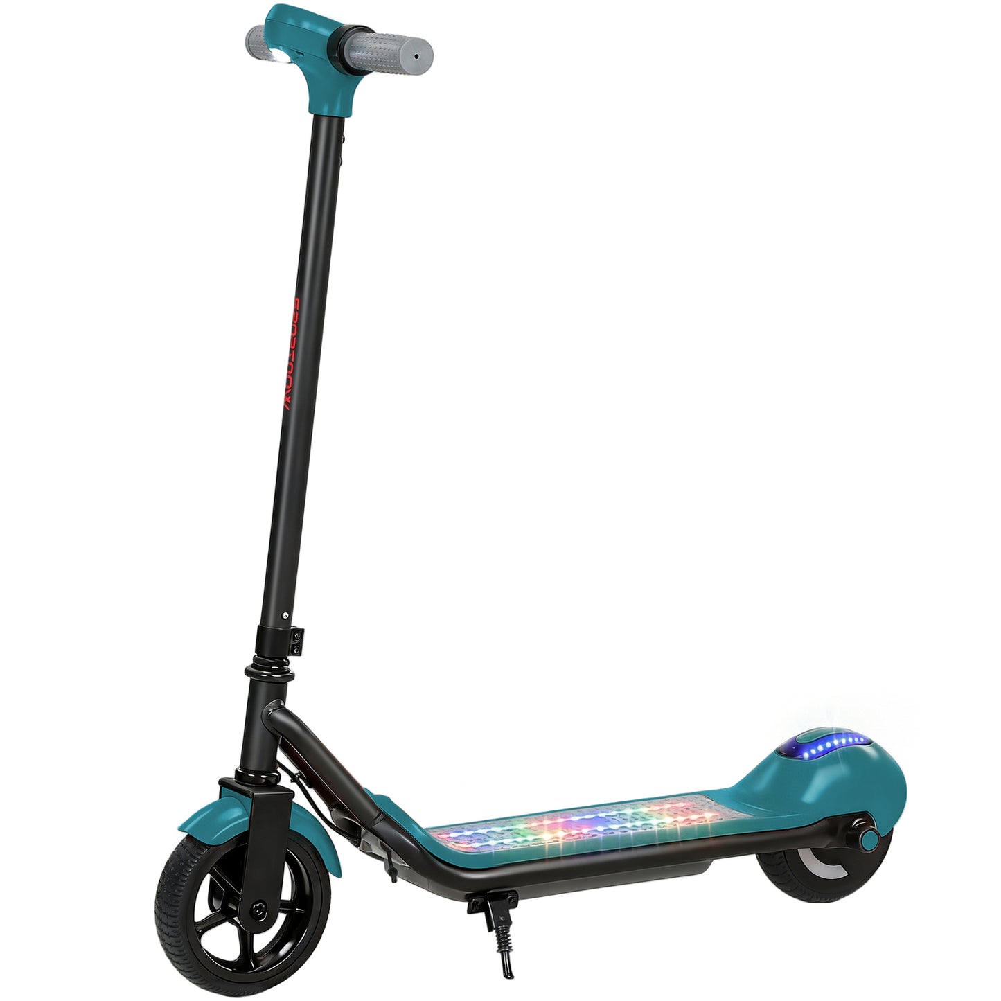 Photo of SPORTNOW Electric Scooter for Kids, with LED Display, Green in Green colour on a white background
