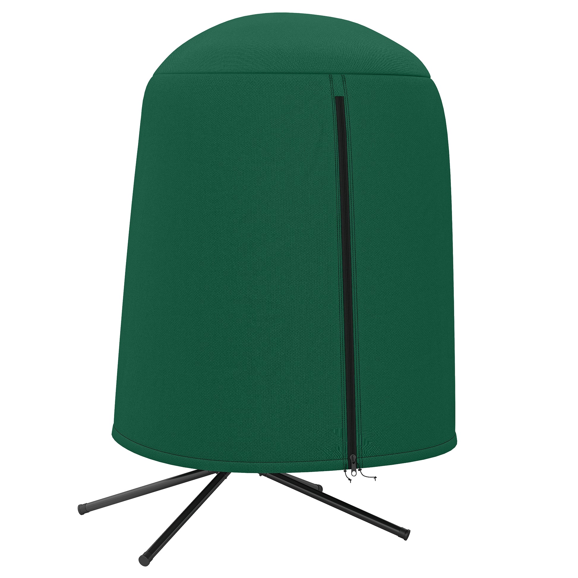 Photo of Outsunny 190 x Φ128cm Hanging Egg Chair Furniture Cover - Green in Green colour on a white background