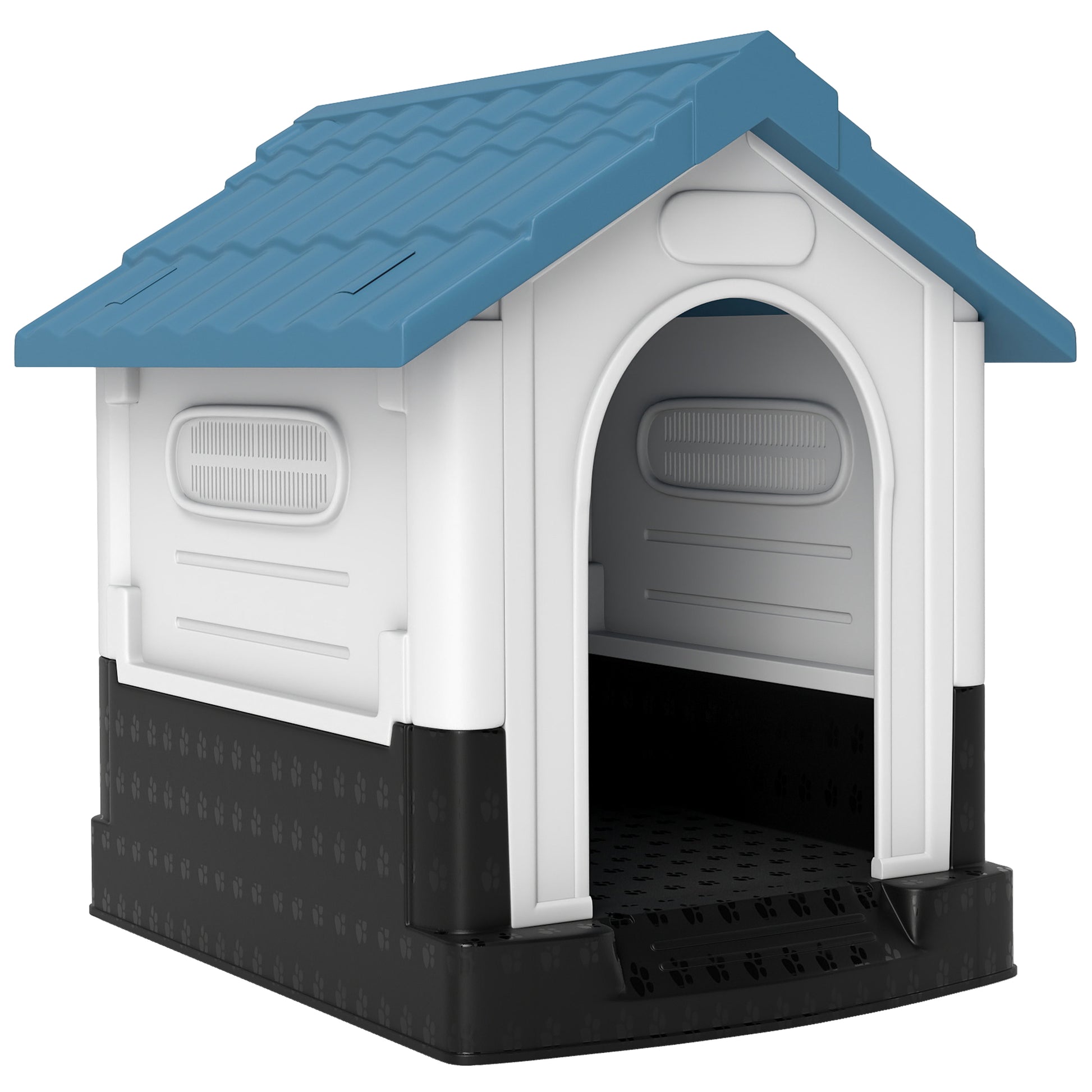 Photo of PawHut Outside Dog Kennel House, for Miniature Dogs, 64.5 x 57 x 66cm in 66cm colour on a white background