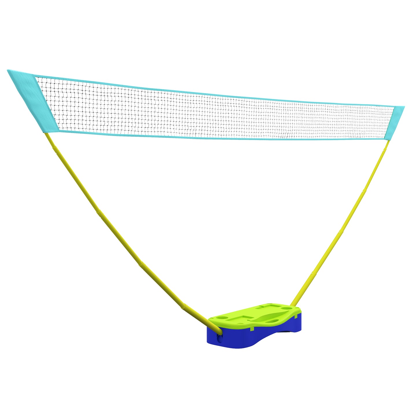 Photo of SPORTNOW Portable Badminton Net Set w/ Volleyball Net, Rackets, Shuttlecocks in Shuttlecocks colour on a white background