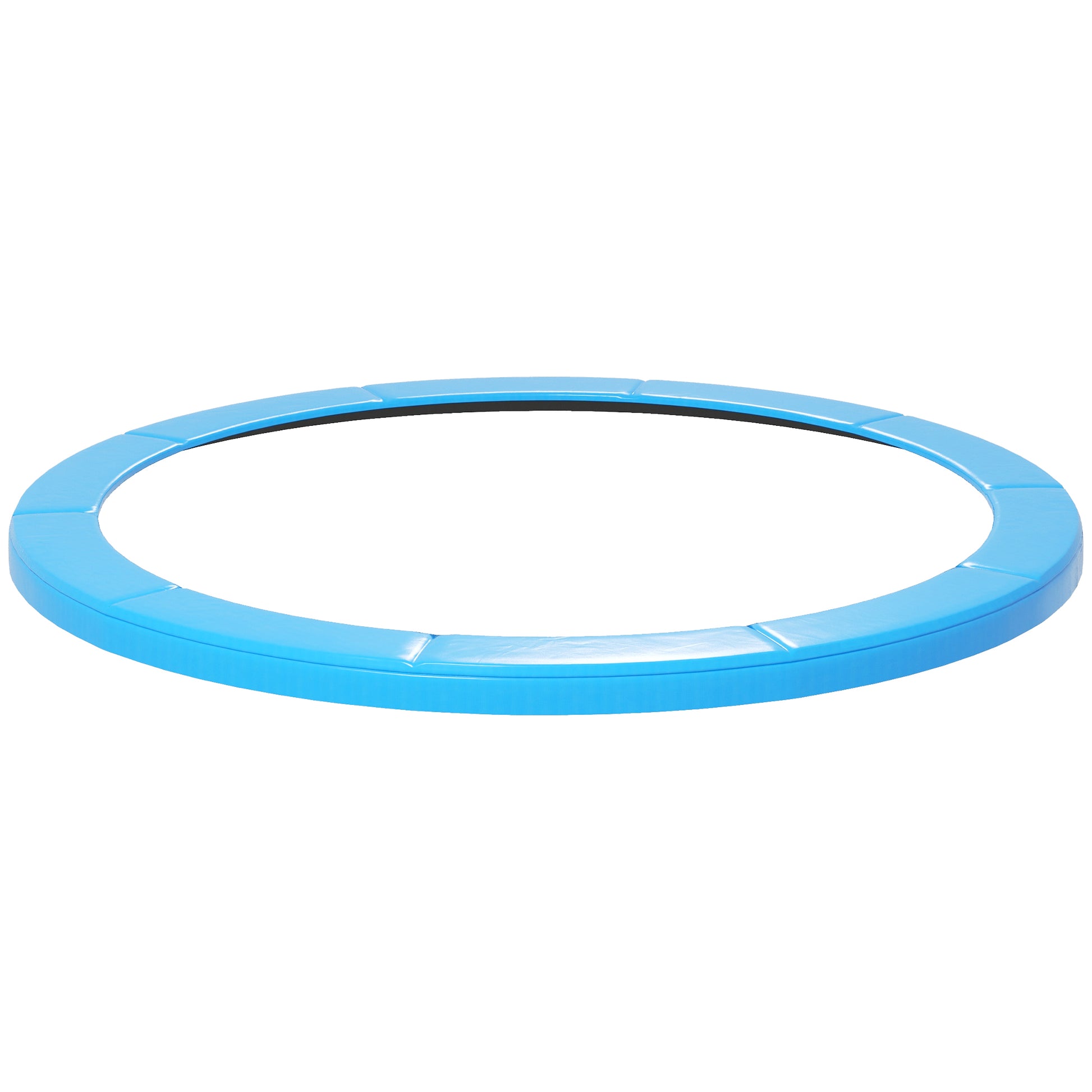 Photo of HOMCOM 12ft Trampoline Accessories Safety Pad Φ366cm Replacement Surround Padding Thick Foam Pads Light Blue in Blue colour on a white background