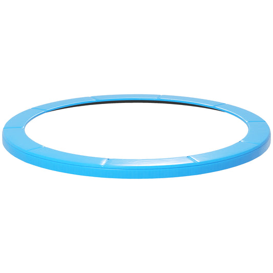 Photo of HOMCOM 12ft Trampoline Accessories Safety Pad Φ366cm Replacement Surround Padding Thick Foam Pads Light Blue in Blue colour on a white background