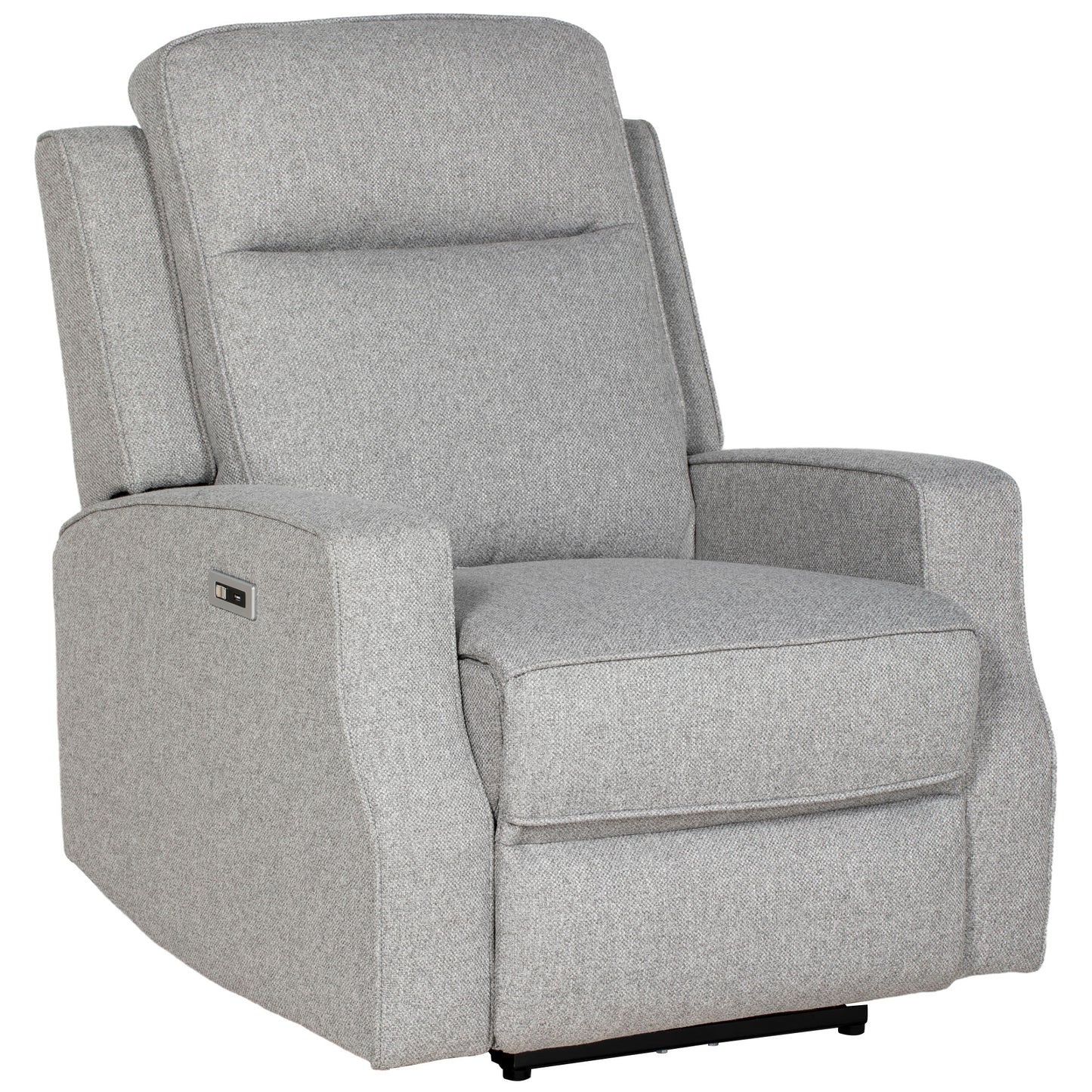 Photo of HOMCOM 150° Electric Reclining Chair, with USB port and Footrest - Grey in Grey colour on a white background
